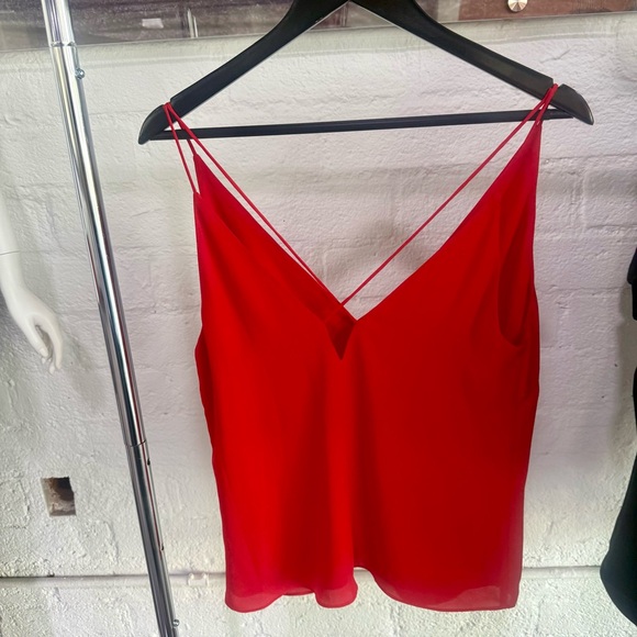 H&M Vibrant Red Camisole Top - Picture 4 of 5
